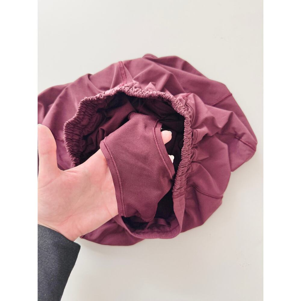 lululemon athletica Women's Maroon Athletic Shorts - Picture 6 of 6